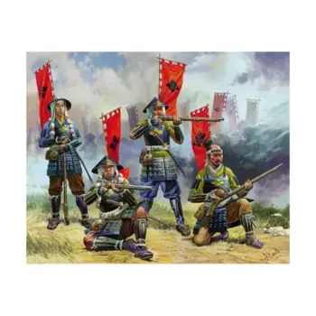 Асигару с Аркебузой, Historical Miniatures - Assorted (1:72) (Zvezda)