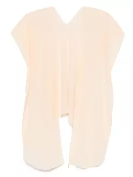 Асимметричная блузка Patrizia Pepe, оранжевый