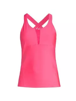 Асимметричная майка с тройными ремешками Palms D'amour Lucky in Love, розовый