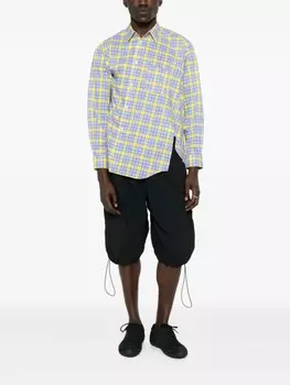 Асимметричная рубашка Comme Des Garons Shirt, желтый