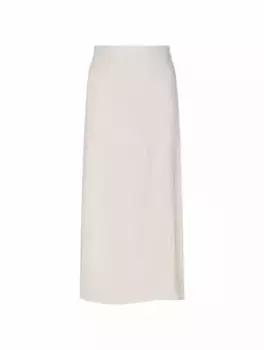 Асимметричная юбка из крепа Victoria Beckham, белый