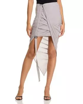 Асимметричная юбка Wind Helmut Lang, фиолетовый