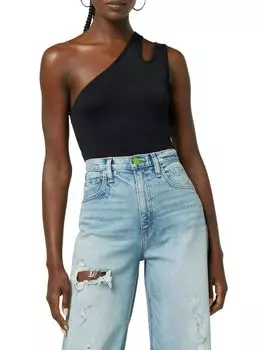 Асимметричное боди Hudson, черный