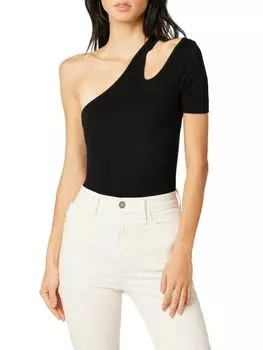 Асимметричное боди Hudson, черный