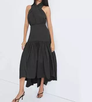 Асимметричное платье Radley High-Low черного цвета Veronica Beard