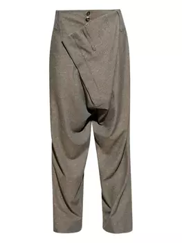 Асимметричные брюки Vivienne Westwood, нейтральный