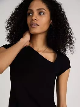 Асимметричный топ Baukjen Lyla, черная икра