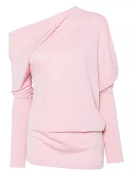 Асимметричный топ Moschino, розовый