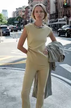 Асимметричный топ собранный ZARA, хаки