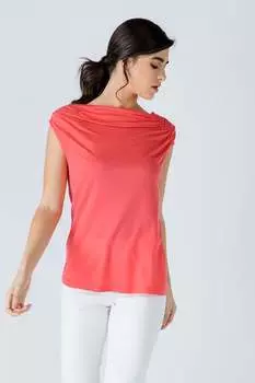 Асимметричный верх Conquista, красный