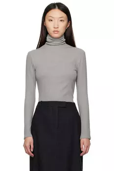 Асимметричный водолазка Le17Septembre, серый