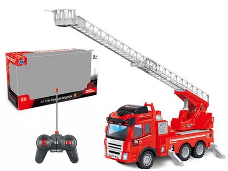 Аскато, дистанционно управляемый автомобиль пожарной службы. ASKATO