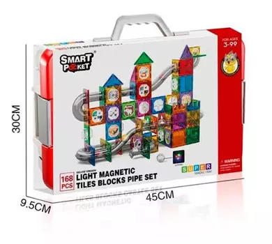 Askato, Магнитные блоки, 168 шт.