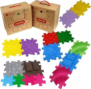 Askato Ортопедический сенсорный коврик 16 огромных элементов