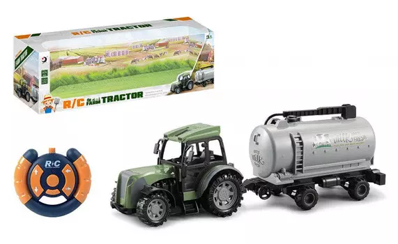 АСКАТО, радиоуправляемый трактор с цистерной ASKATO