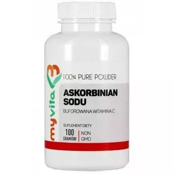 Аскорбат натрия (буферный витамин С) MyVita порошок 100 г