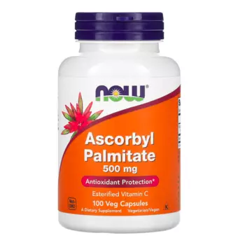 Аскорбил пальмитат NOW Foods 500 мг, 100 таблеток