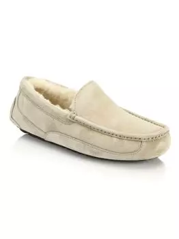 Аскотские замшевые тапочки UGG, песочный