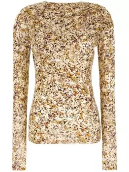 Асна топ ISABEL MARANT, нейтральный цвет