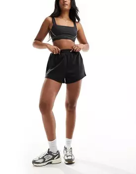 ASOS 4505 – Icon – шорты для бега из быстросохнущей потовой ткани черного цвета