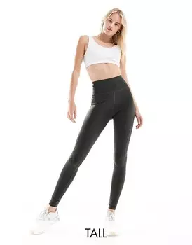 ASOS 4505 Tall – Icon – Спортивные леггинсы Gesformende цвета хаки