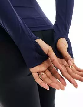 ASOS Бесшовный топ с длинными рукавами для беременных