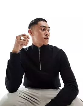 ASOS – Черная толстовка на молнии