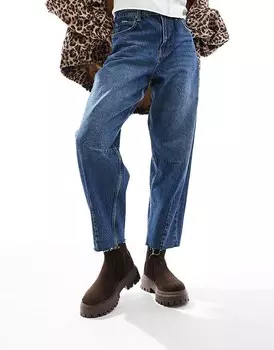 ASOS DESIGN - Antigua - Ботинки челси из коричневой замши с эластичным верхом