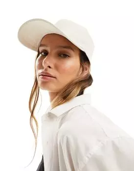 ASOS DESIGN – Бейсболка из смесового льна