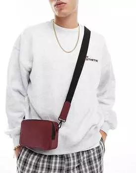 ASOS DESIGN – бордовая сумка через плечо из искусственной кожи