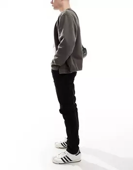 ASOS DESIGN – Черные эластичные джинсы скинни