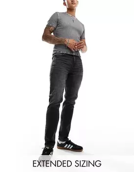 ASOS DESIGN – черные джинсы скинни