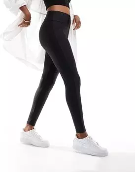 ASOS DESIGN — черные леггинсы Disco