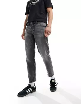 ASOS DESIGN – джинсы зауженного кроя черного цвета