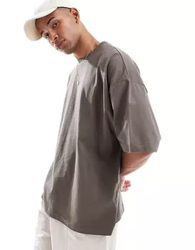 ASOS DESIGN – Essential – футболка Oversize цвета хаки Extremes