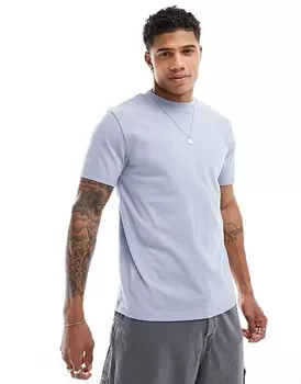 ASOS DESIGN – Essential – Серая футболка с круглым вырезом, 240 г/м