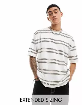 ASOS DESIGN – футболка оверсайз в полоску