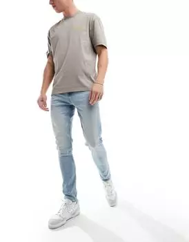 ASOS DESIGN – Голубые джинсы скинни