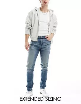 ASOS DESIGN – Голубые джинсы скинни