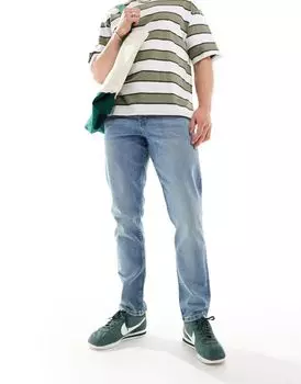 ASOS DESIGN – голубые джинсы узкого кроя