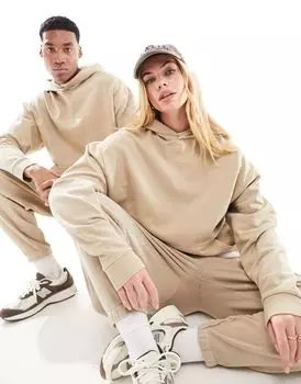 ASOS DESIGN – худи оверсайз стираного бежевого цвета, входит в комплект