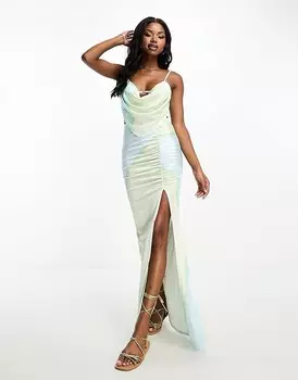 ASOS DESIGN – Юбка макси 3 длины с эффектом омбре, часть комплекта