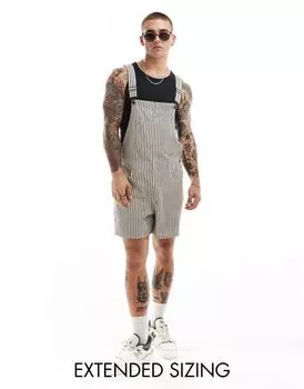 ASOS DESIGN – комбинезон в короткую полоску