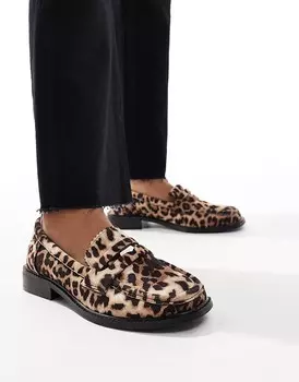 ASOS DESIGN – Match – Пятнистые лоферы