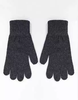 ASOS DESIGN – перчатки из полиэстера для сенсорного экрана серого антрацита