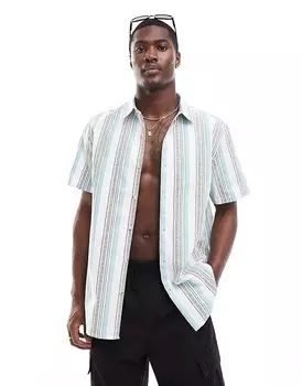 ASOS DESIGN – Повседневная рубашка с ацтекскими полосками