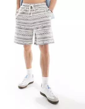 ASOS DESIGN – яркие текстурированные шорты оверсайз