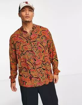 ASOS DESIGN – рубашка оверсайз с винтажным узором 90-х