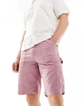 ASOS DESIGN – серо-фиолетовые шорты карпентер Carpenter
