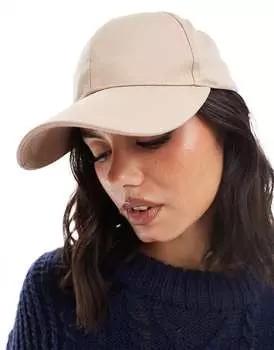 ASOS DESIGN – Серо-серая бейсболка
